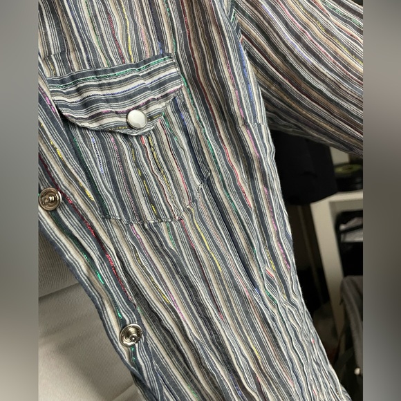 Fun colored button down - Picture 4 of 4